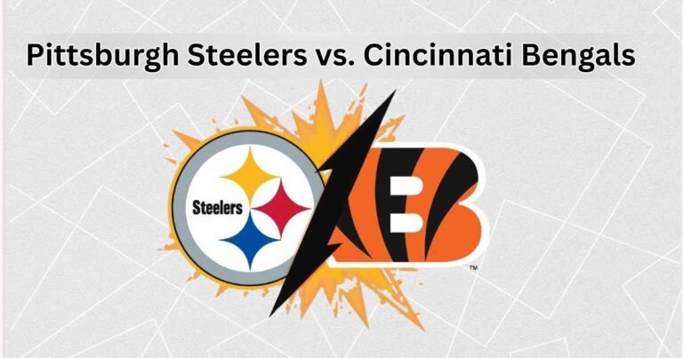 Pittsburgh Steelers vs Cincinnati Bengals